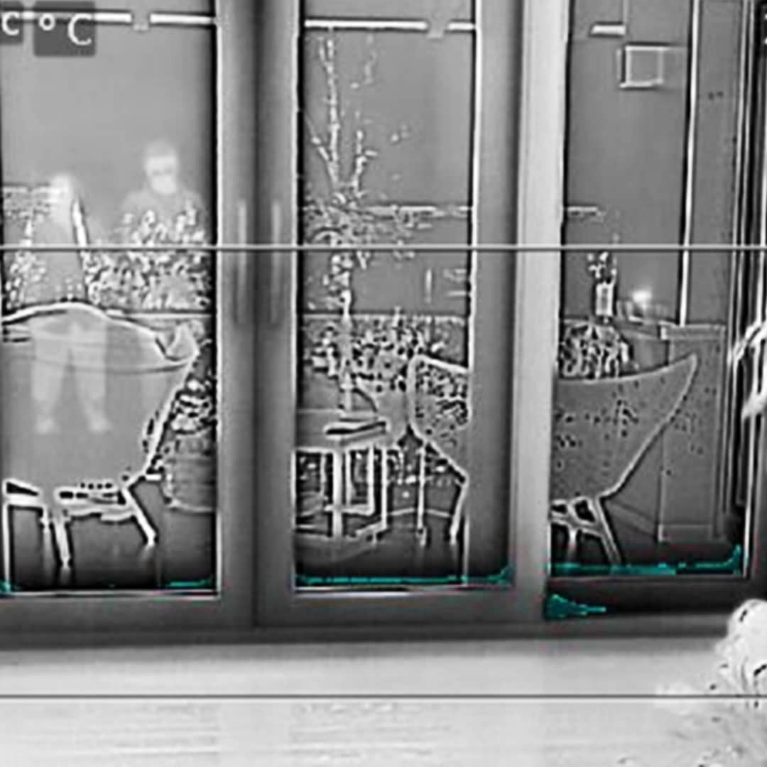 Ermittlung Undichtigkeiten an einem Fenster